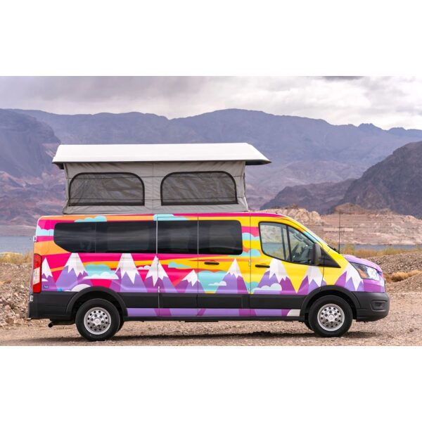 Adventure‑Ready Ford Transit Pop‑Top Camper Van